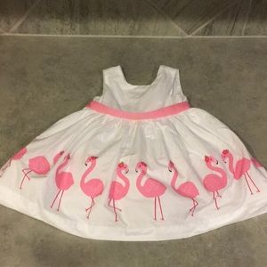 12-18 months white and pink dress